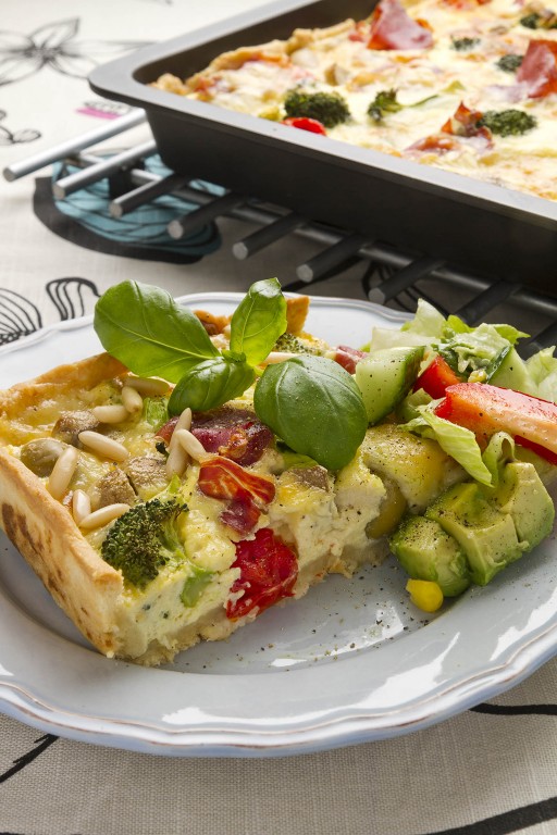 Lunchlådepaj – broccoli & chorizo