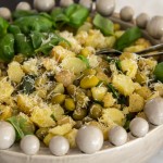 Potatissallad, parmesan, kapris och oliver | Foto: Michael Krantz